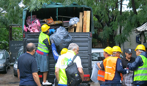 Traslado Familias Riachuelo