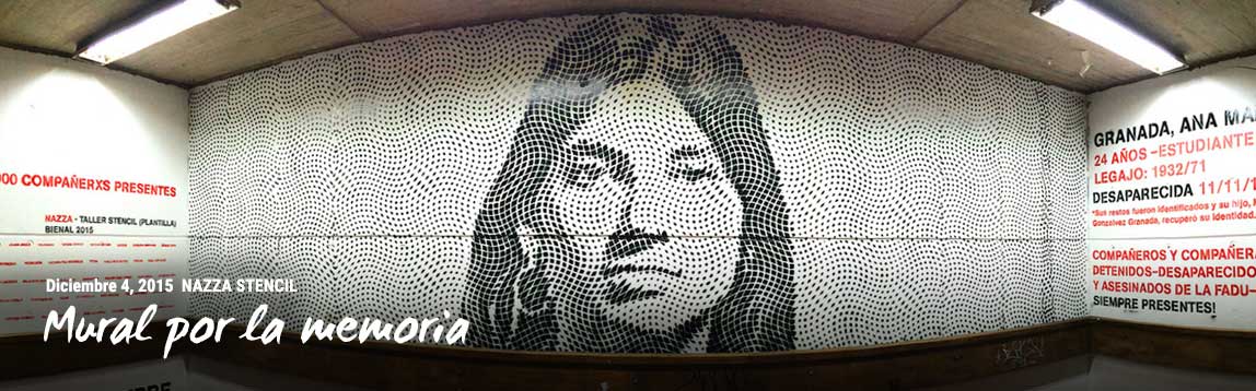 Mural por la memoria