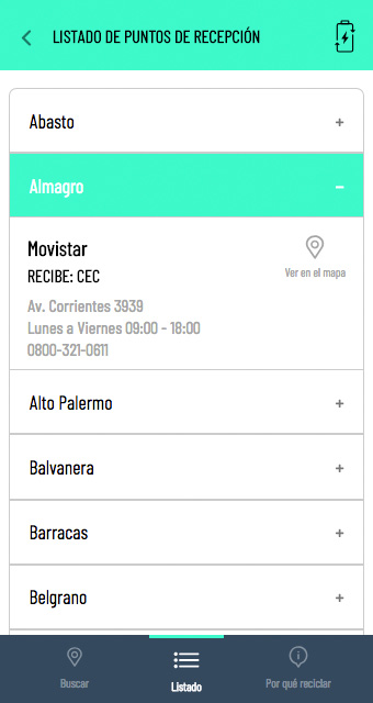 Listado