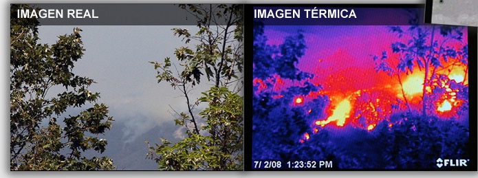 Fotografia imagen termica