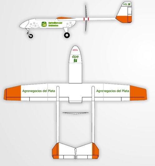 vistas del aviuon UAV