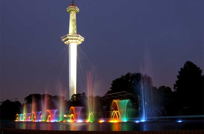 Foto de juego aguas danzantes