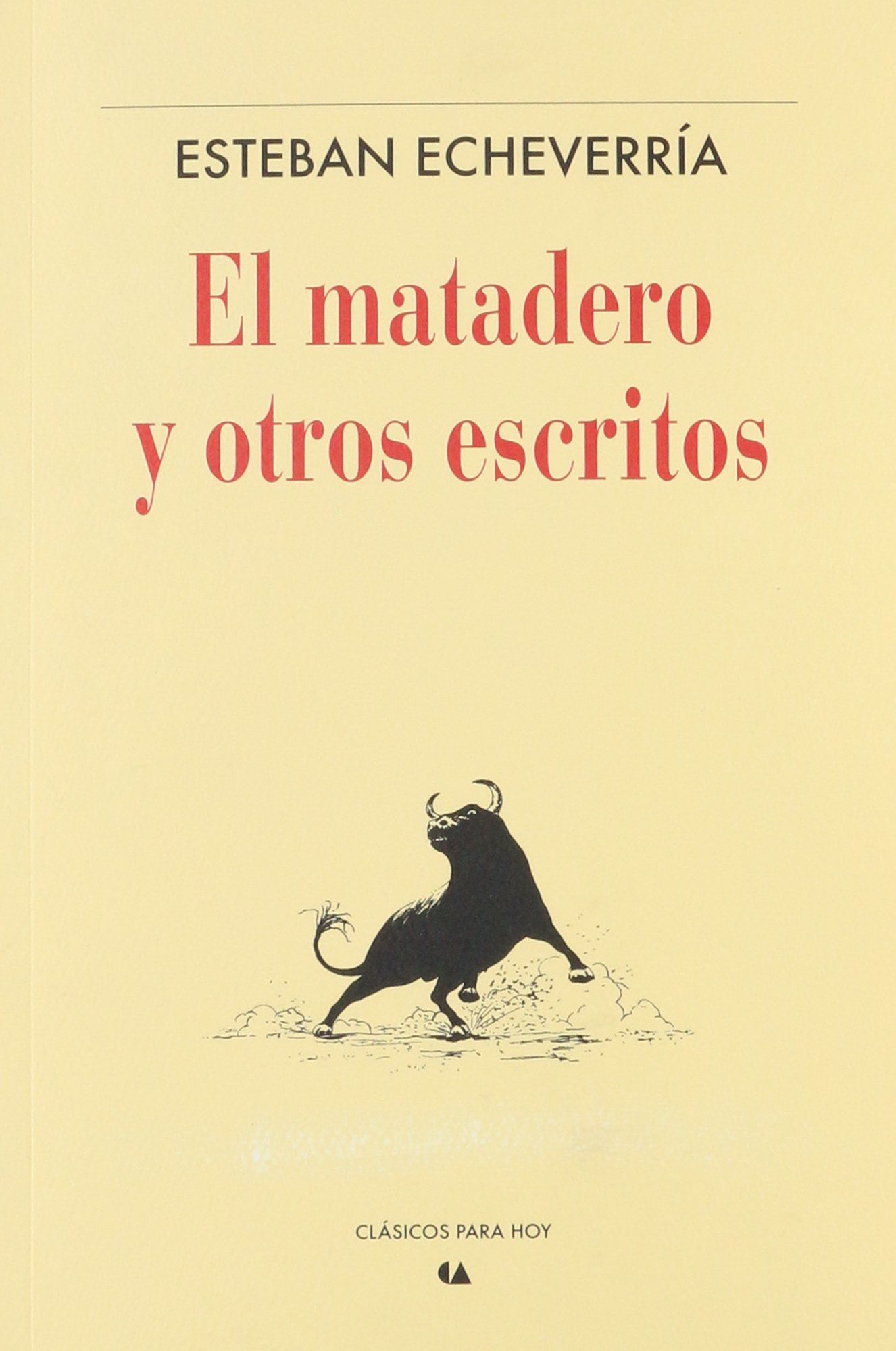 Libro - El matadero y otro escrito