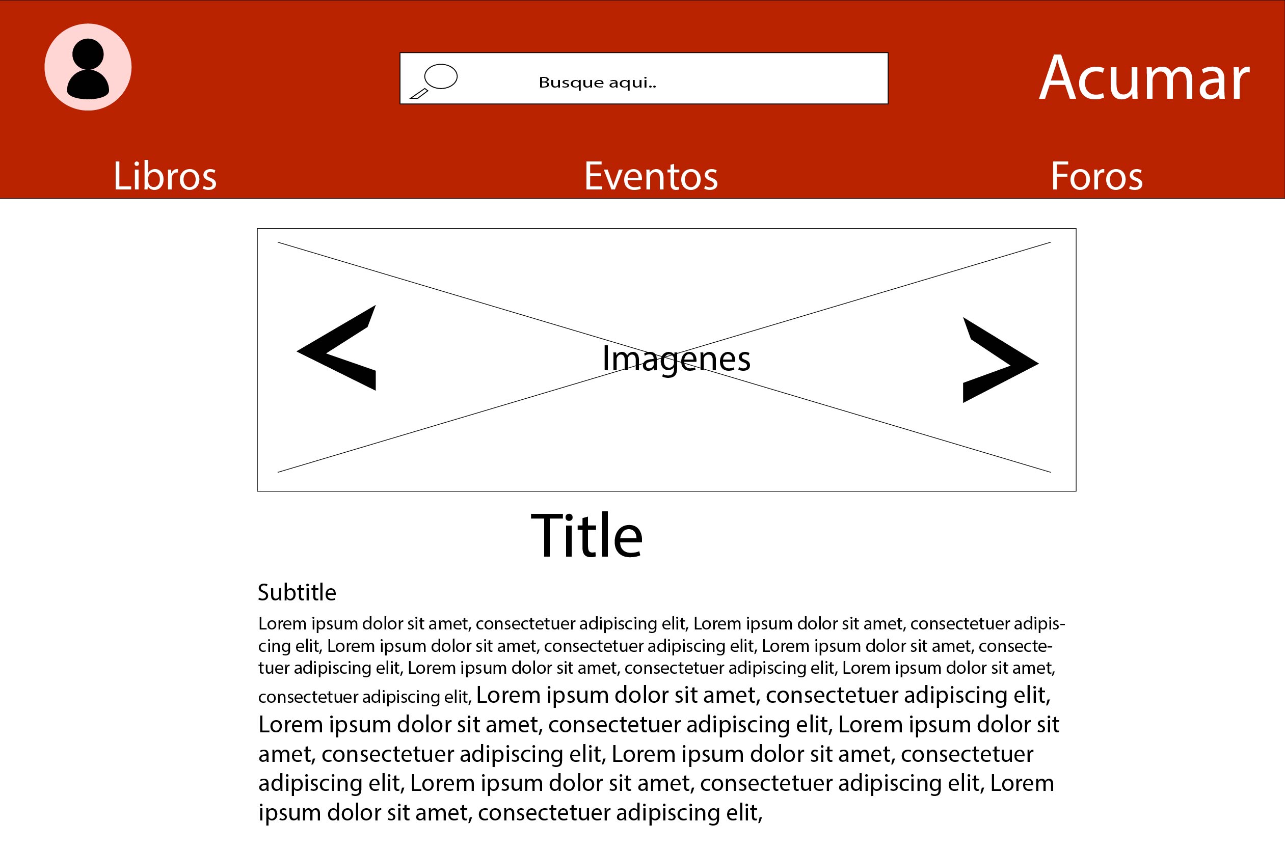 Boceto menu