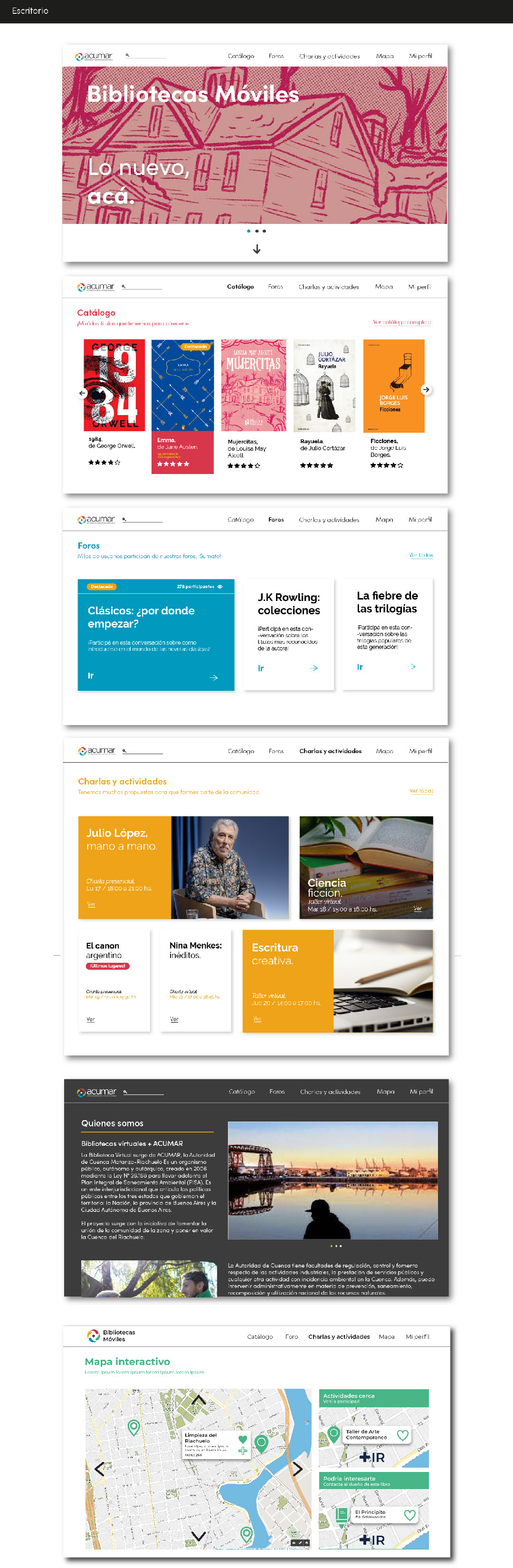 webapp escritorio
