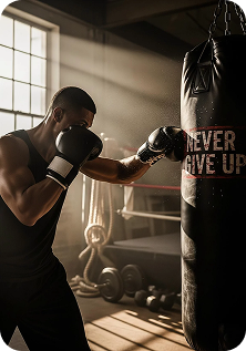 Boxing training
