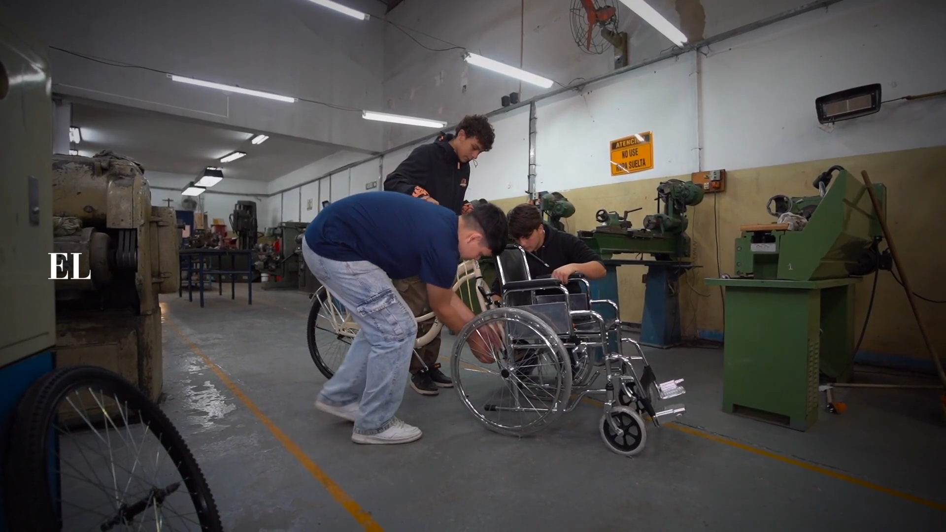 Santa Fe: alumnos crearon una bici inclusiva para personas con movilidad reducida