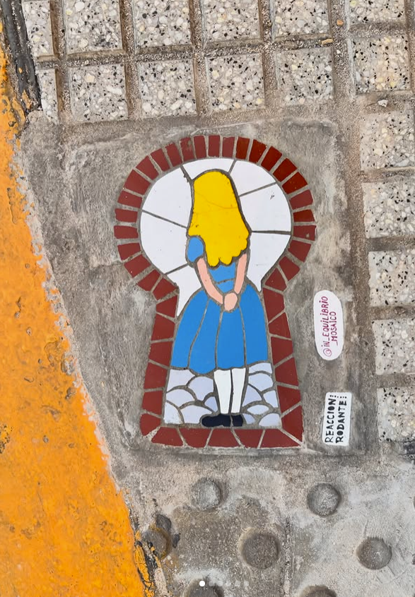 Detalle de los mosaicos