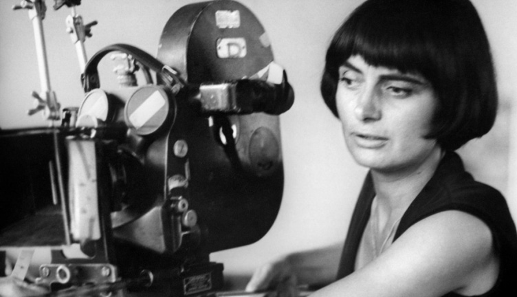 Directora con su cámara