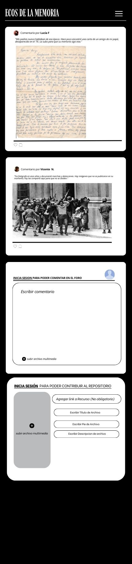 Prototipo Mobile webapp