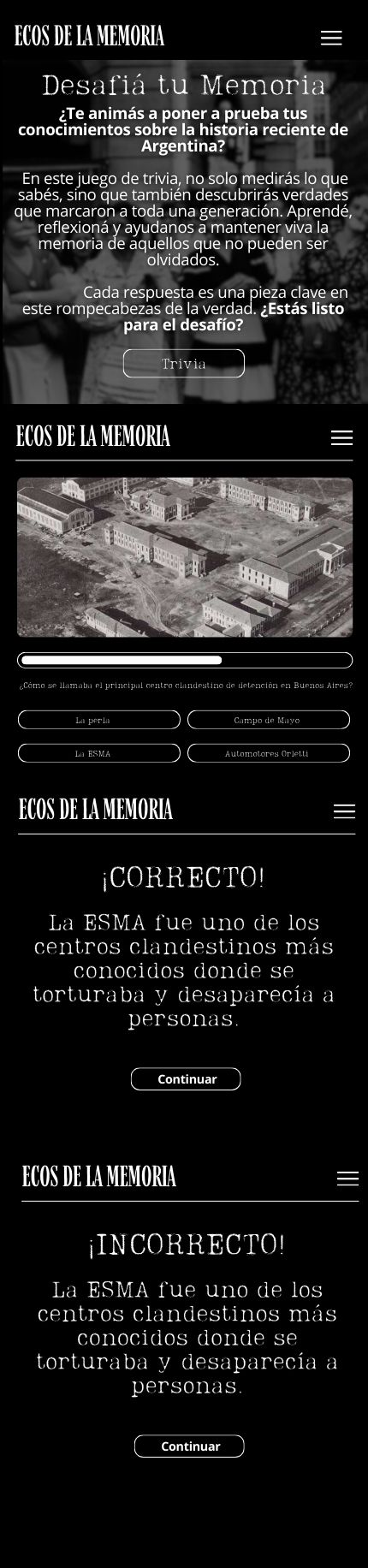 Prototipo Mobile webapp